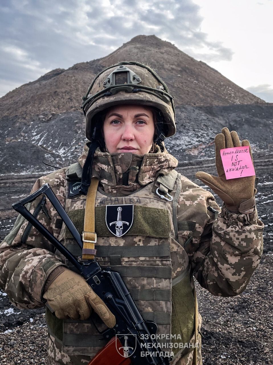 Память не является нарушением: воины ВСУ поддержали олимпийских спортсменов, которые напоминают миру об убитых Россией. Фото