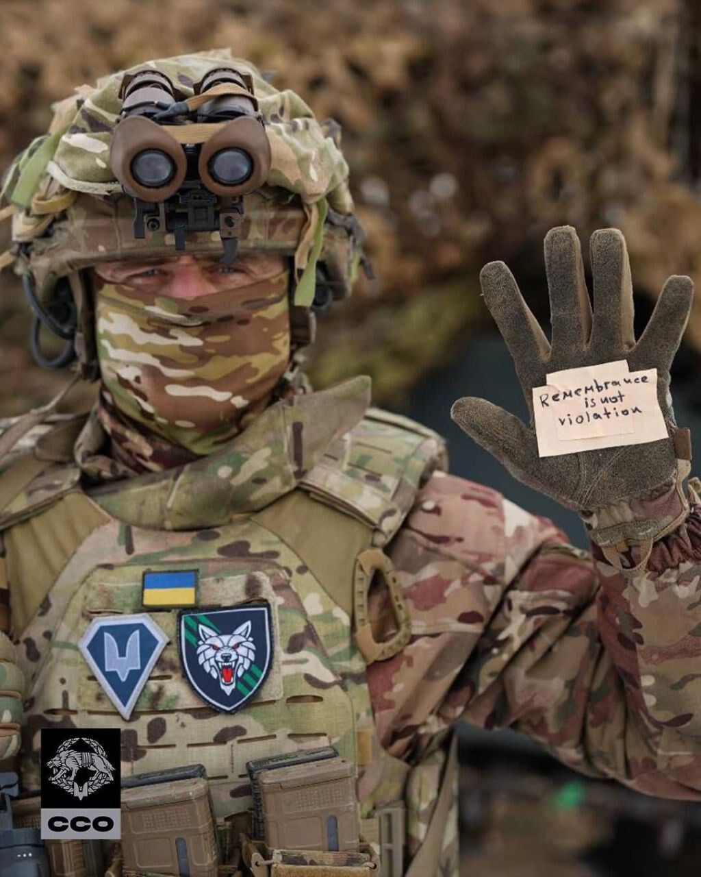 Память не является нарушением: воины ВСУ поддержали олимпийских спортсменов, которые напоминают миру об убитых Россией. Фото