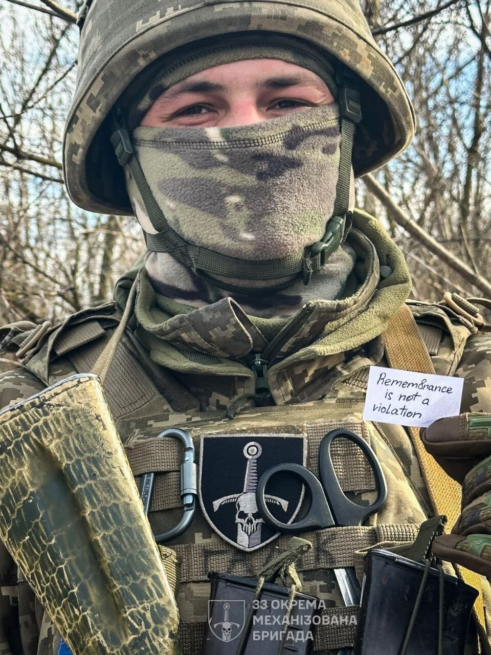 Память не является нарушением: воины ВСУ поддержали олимпийских спортсменов, которые напоминают миру об убитых Россией. Фото