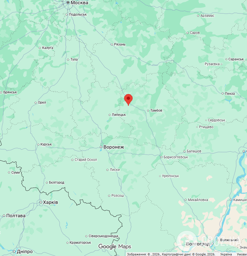 В Мичуринске Тамбовской области был поражен завод "Прогресс", который работает на оборонку РФ. Фото