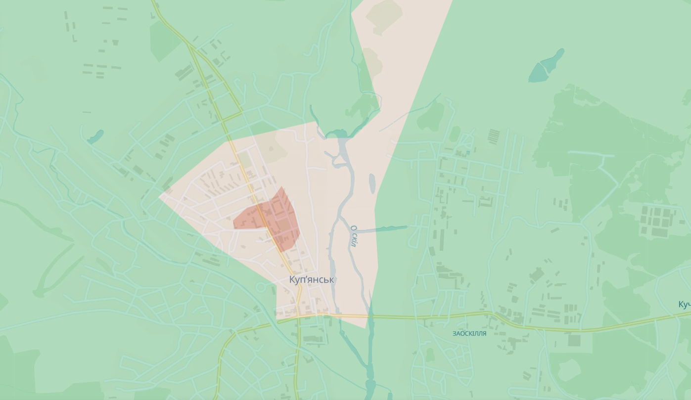 Сили оборони витіснили росіян з околиць Куп'янська: Трегубов розповів про ситуацію. Карта