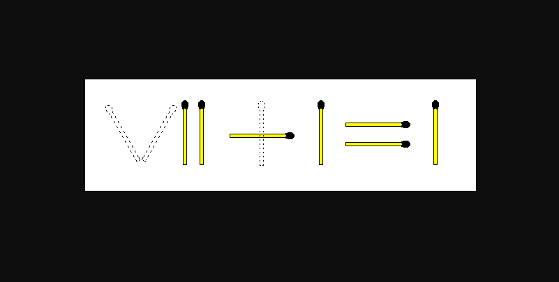 Головоломка з сірниками: покажіть свій рівень IQ