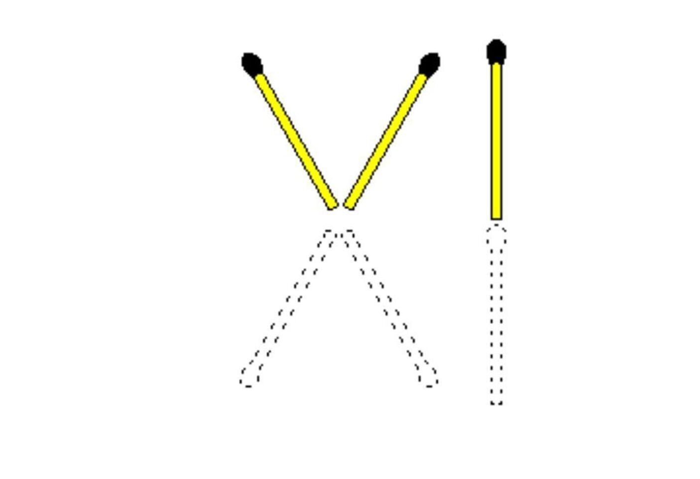 Как сделать 6 из 11: хитрая головоломка со спичками