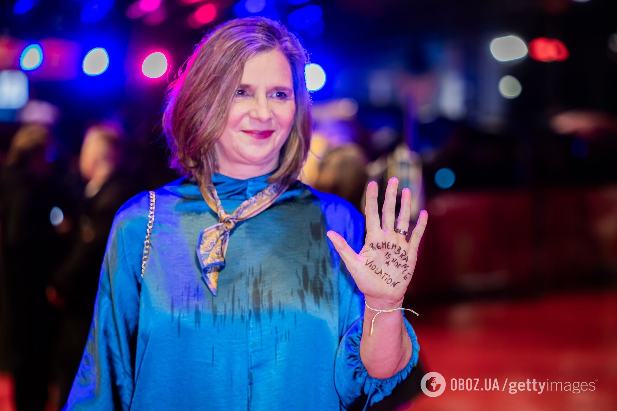 Про Гераскевича говорять навіть на червоній доріжці: віцепрезидентка Бундестагу зворушила вчинком на відкритті Берлінале 2026