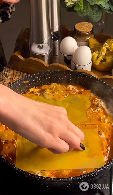 Без духовки: как приготовить быструю и сытную лазанью на ужин