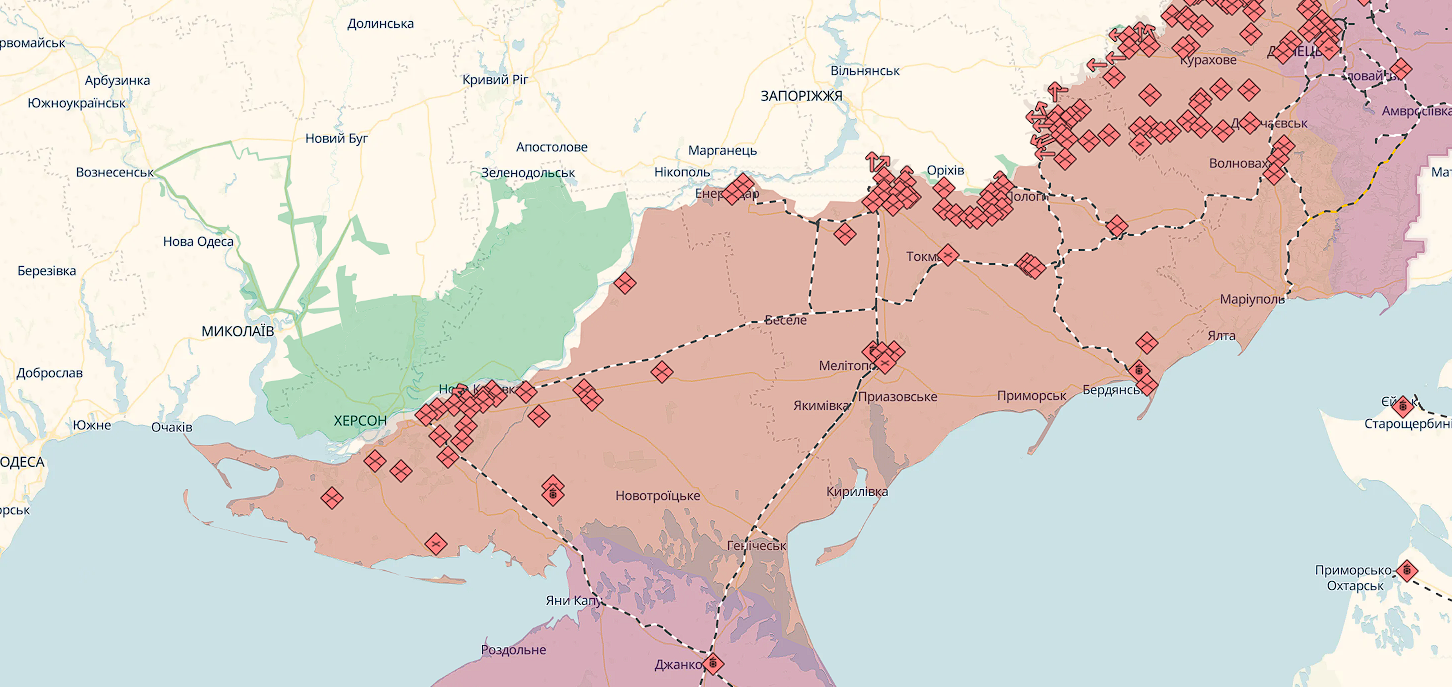 Уражено спостережний пункт і живу силу ворога: прикордонники показали, як працюють по окупантах на півдні. Відео