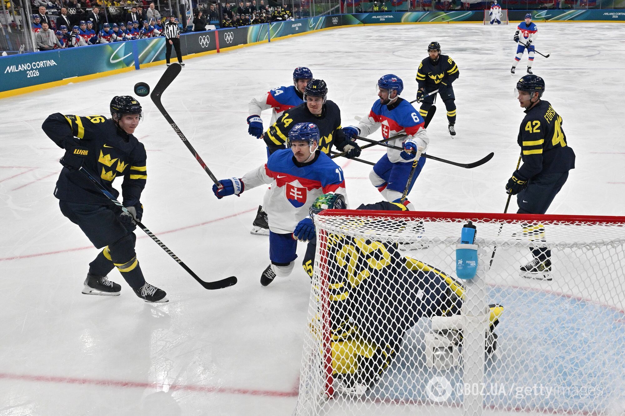 На Олимпиаде-2026 произошел редчайший случай на хоккее. Видео
