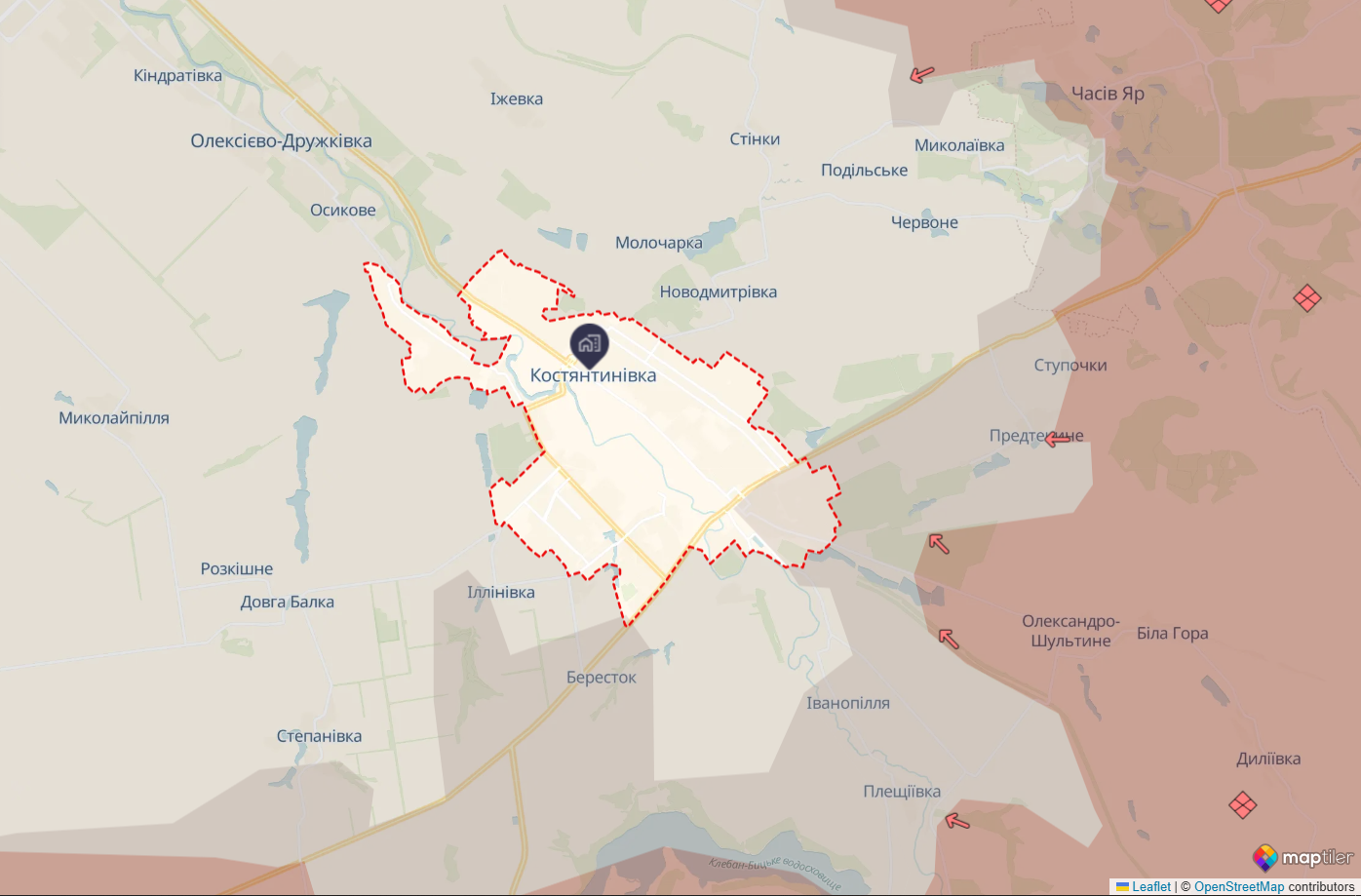 "Костянтинівка під контролем ЗСУ": військові показали, як вільно пересуваються містом. Відео