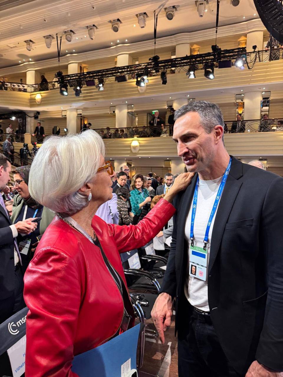 Говорив про необхідність посилення підтримки України і Києва: Володимир Кличко провів низку зустрічей на Мюнхенській конференції з безпеки. Фото