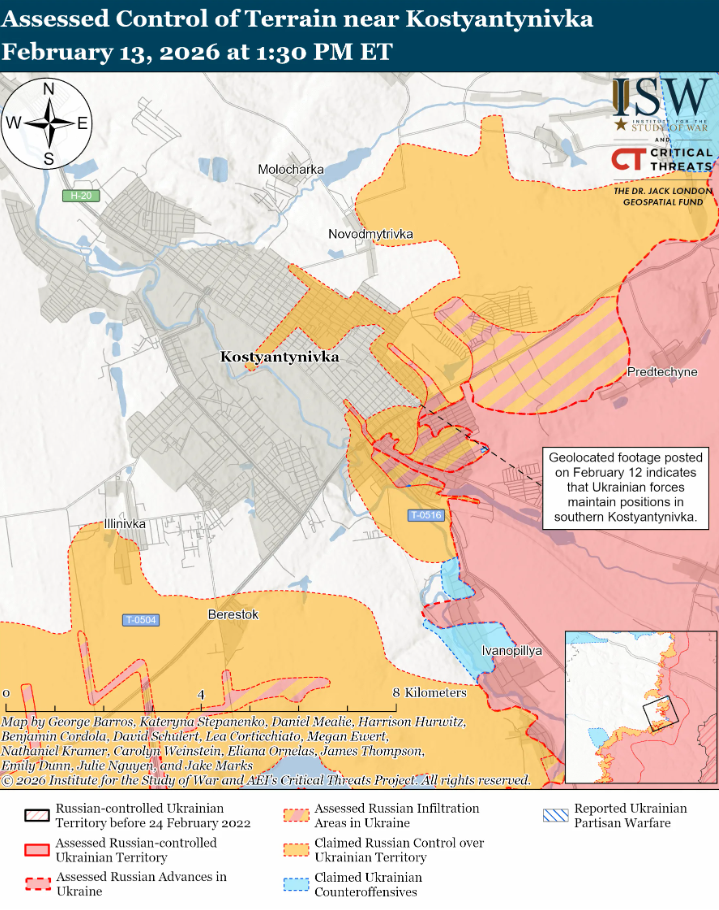 Українські війська просунулися в районі Олександрівки і Гуляйполя – ISW