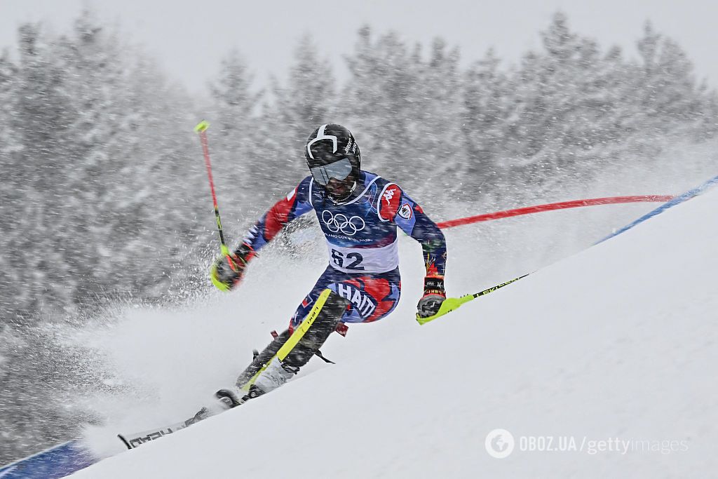52 горнолыжника сошли с дистанции: украинец пришел к финишу и вошел в число избранных на Олимпиаде-2026