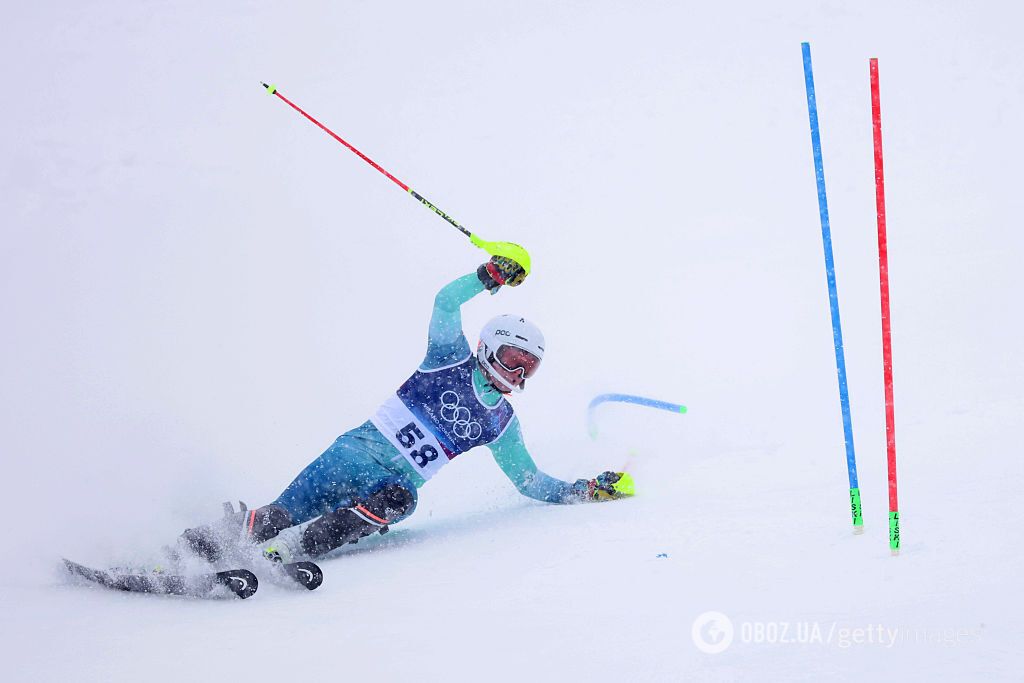 52 горнолыжника сошли с дистанции: украинец пришел к финишу и вошел в число избранных на Олимпиаде-2026