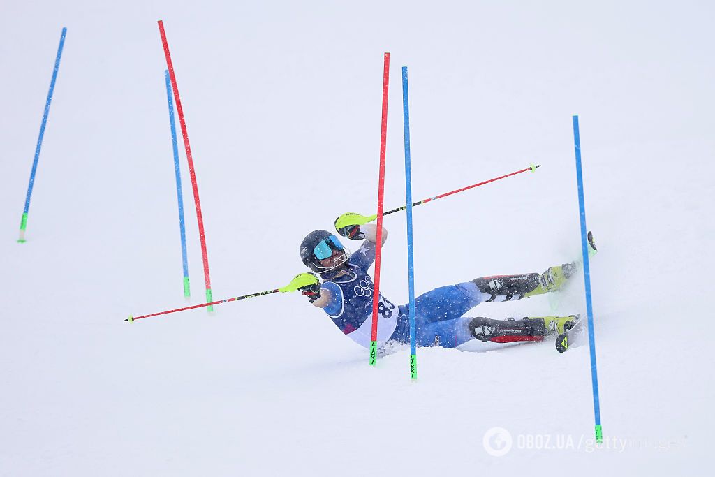 52 горнолыжника сошли с дистанции: украинец пришел к финишу и вошел в число избранных на Олимпиаде-2026