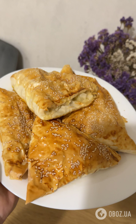 Самса с мясом без вымешивания теста: из чего приготовить