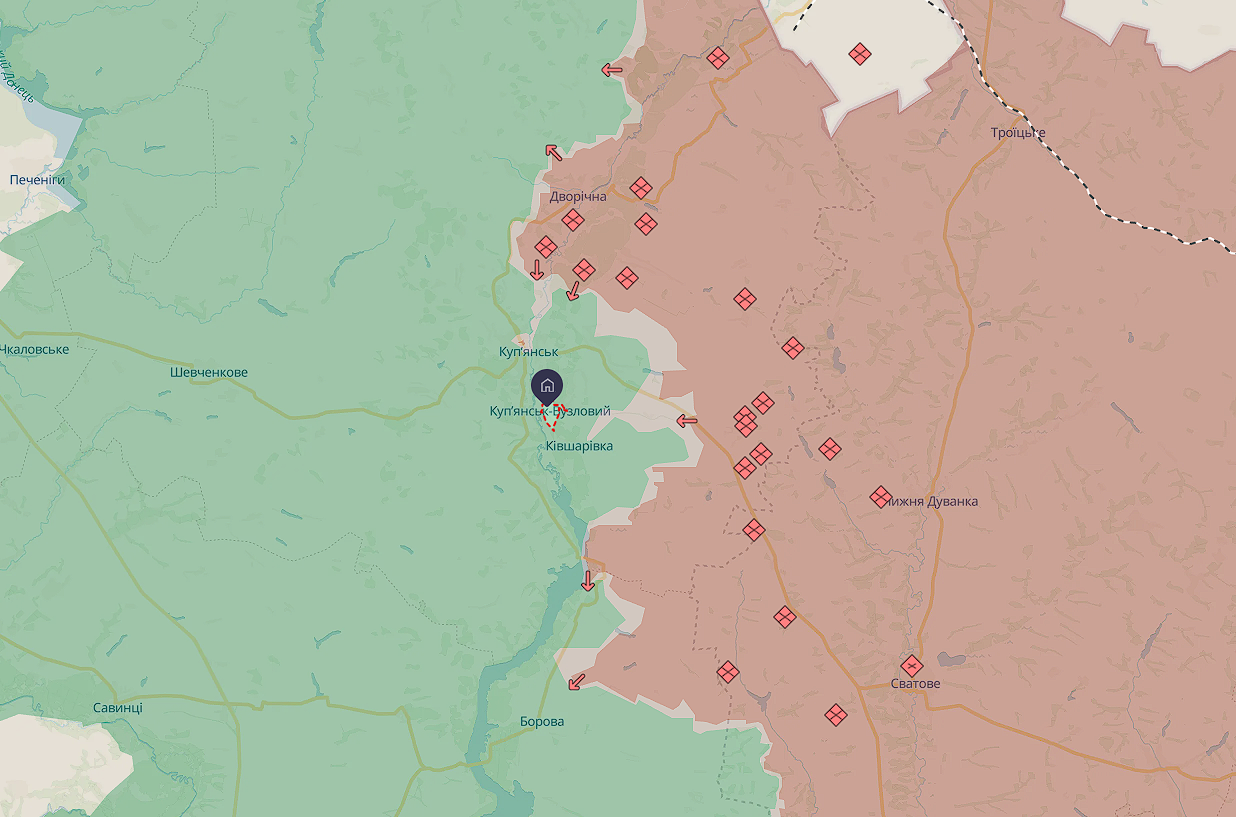 Окупанти намагалися інфільтруватися у Куп'янськ-Вузловий через систему труб: Трегубов розповів про ситуацію