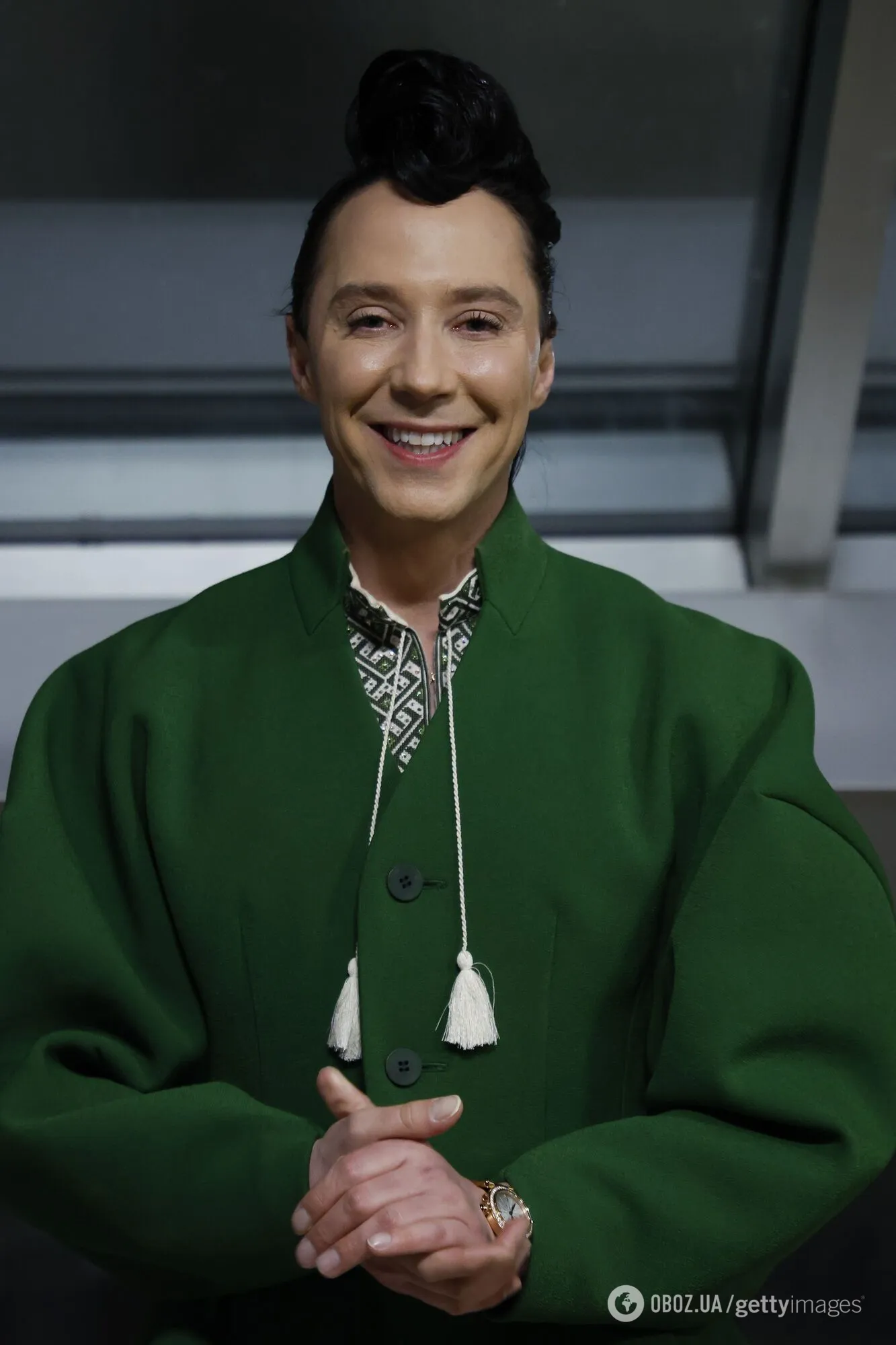 Фигурист-чемпион из США в вышиванке под Пивоварова поддержал Украину на Олимпиаде-2026. Видео