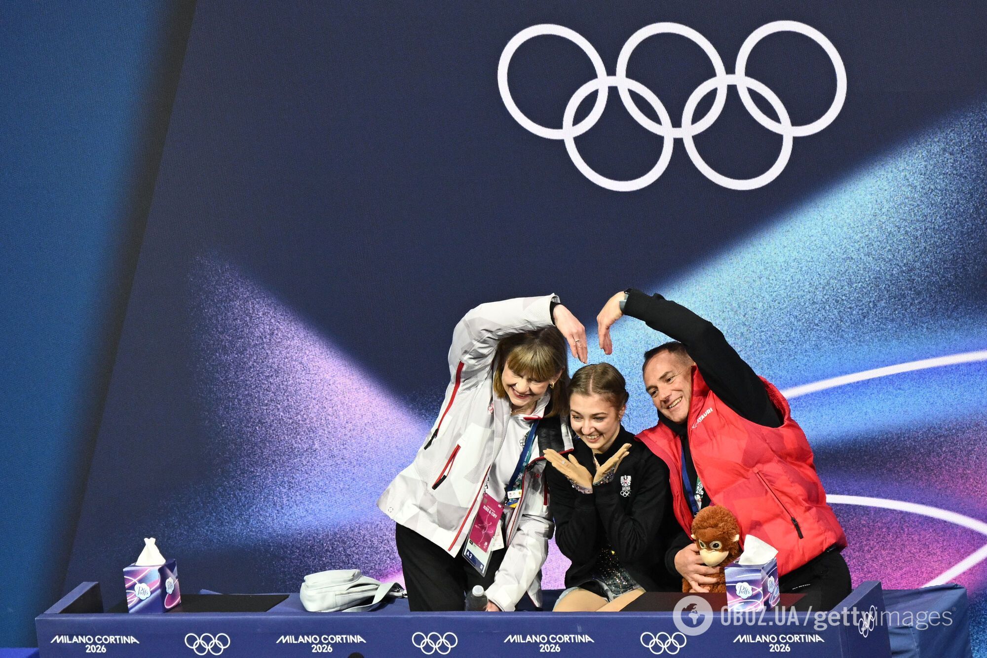 Чемпіонка України з фігурного катання не стримала сліз після успіху на Олімпіаді-2026. Відео