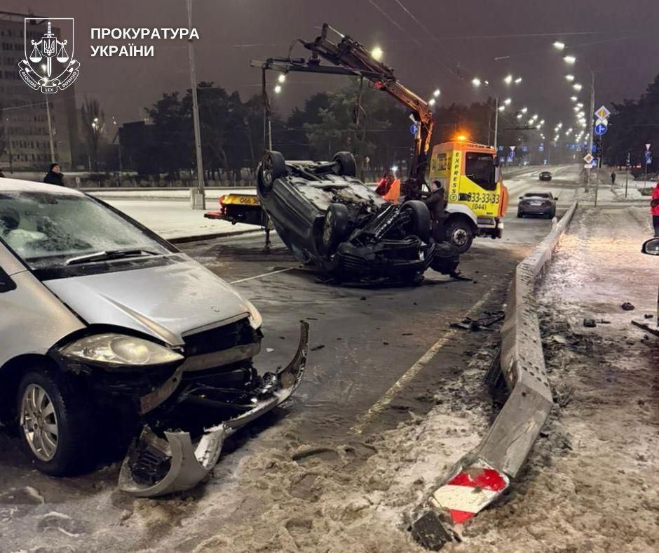 В Киеве в течение 2,5 месяцев зимы травмировались более 6 тыс. человек. Подробности