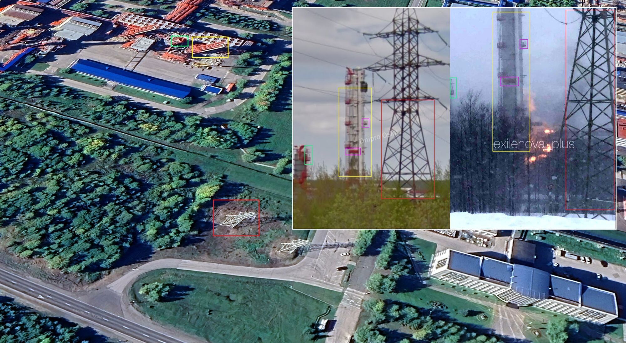 В Пермском крае дроны атаковали химзавод, работающий на военную промышленность РФ: произошел пожар. Фото