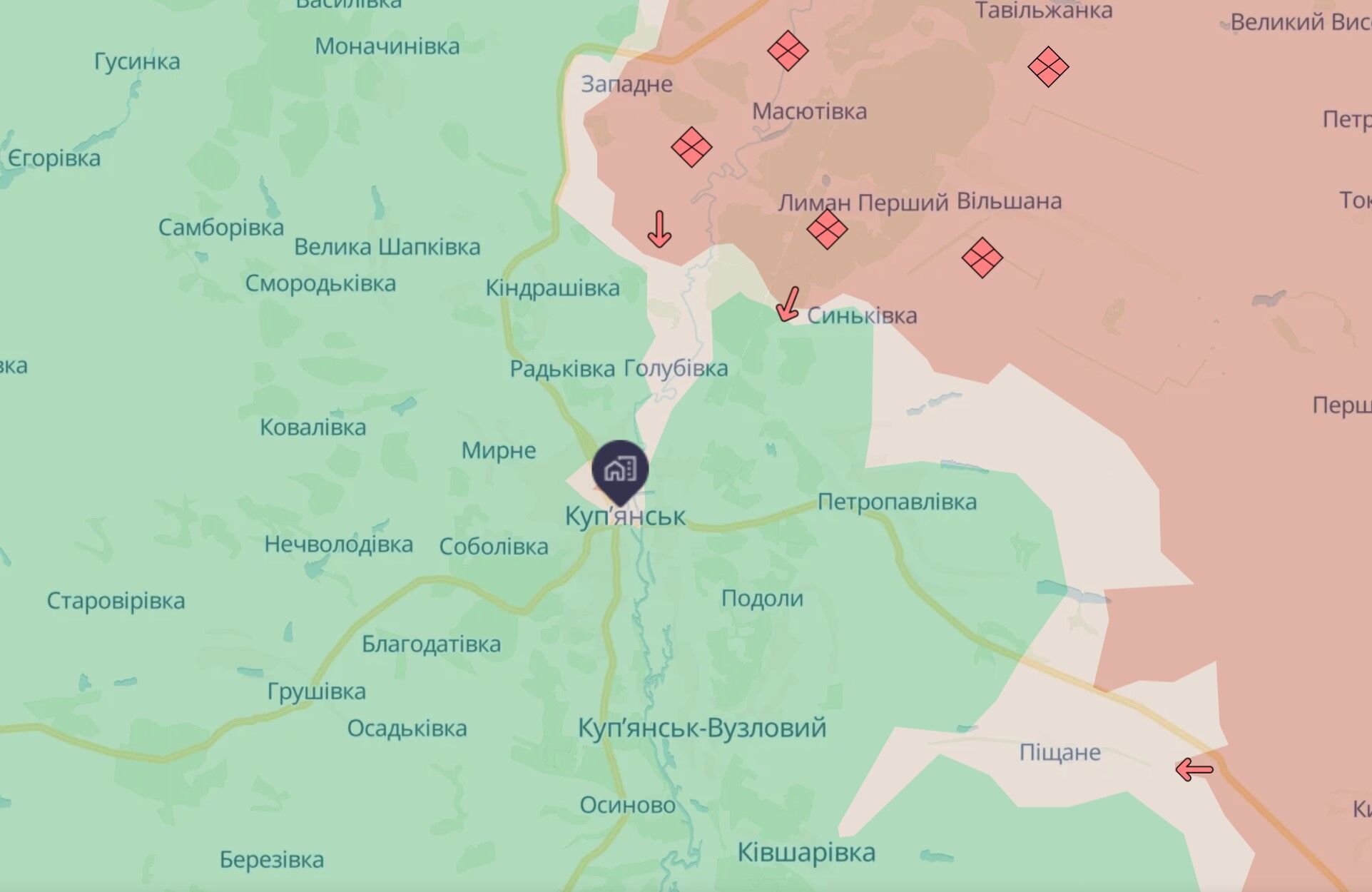 У Куп'янську в оточенні залишаються близько 40 російських військових, – Трегубов