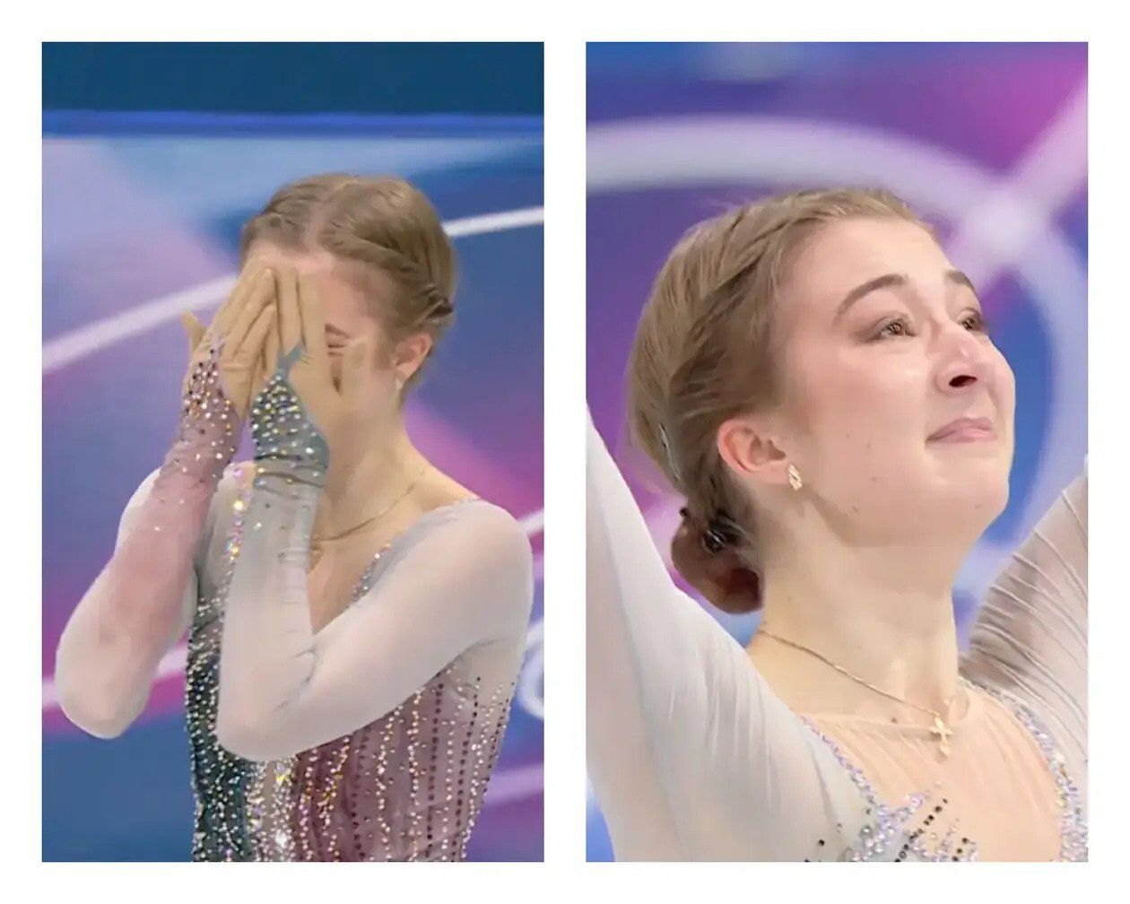 Чемпіонка України з фігурного катання не стримала сліз після успіху на Олімпіаді-2026. Відео