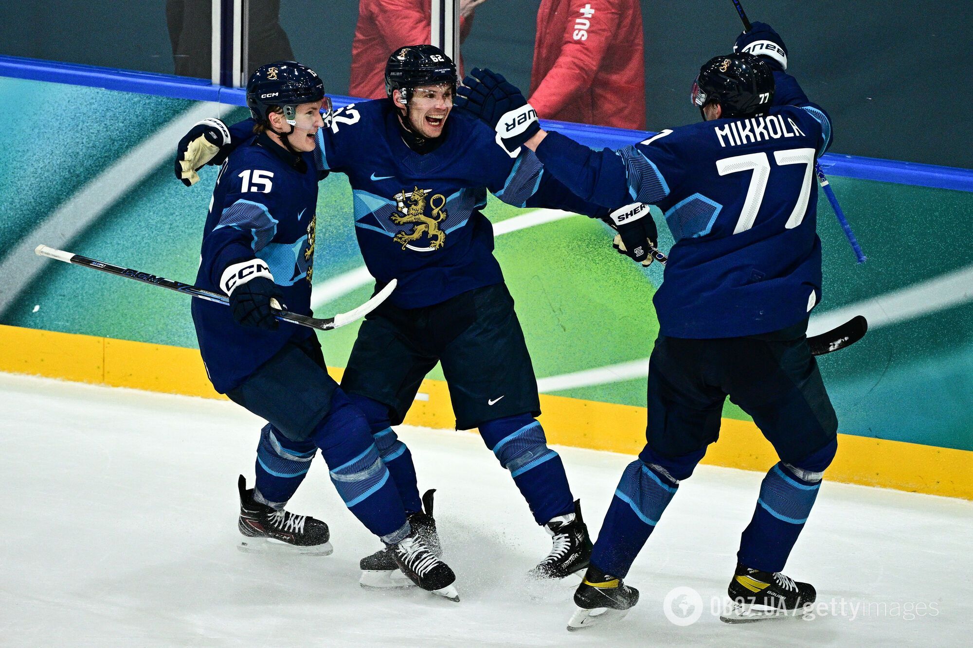 Финляндия сотворила камбэк года в хоккее на Олимпиаде-2026. Видео