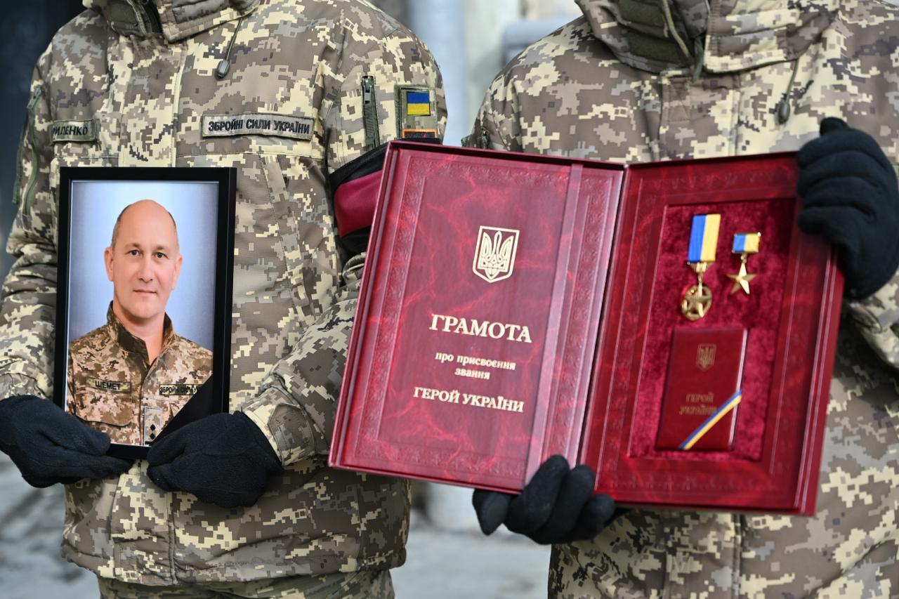 Проривався на "Азовсталь": у Львові попрощались з Героєм України, який захищав небо від дронів. Фото