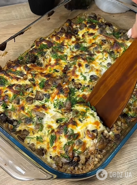 Гречка з м'ясом на обід: рецепт страви в духовці