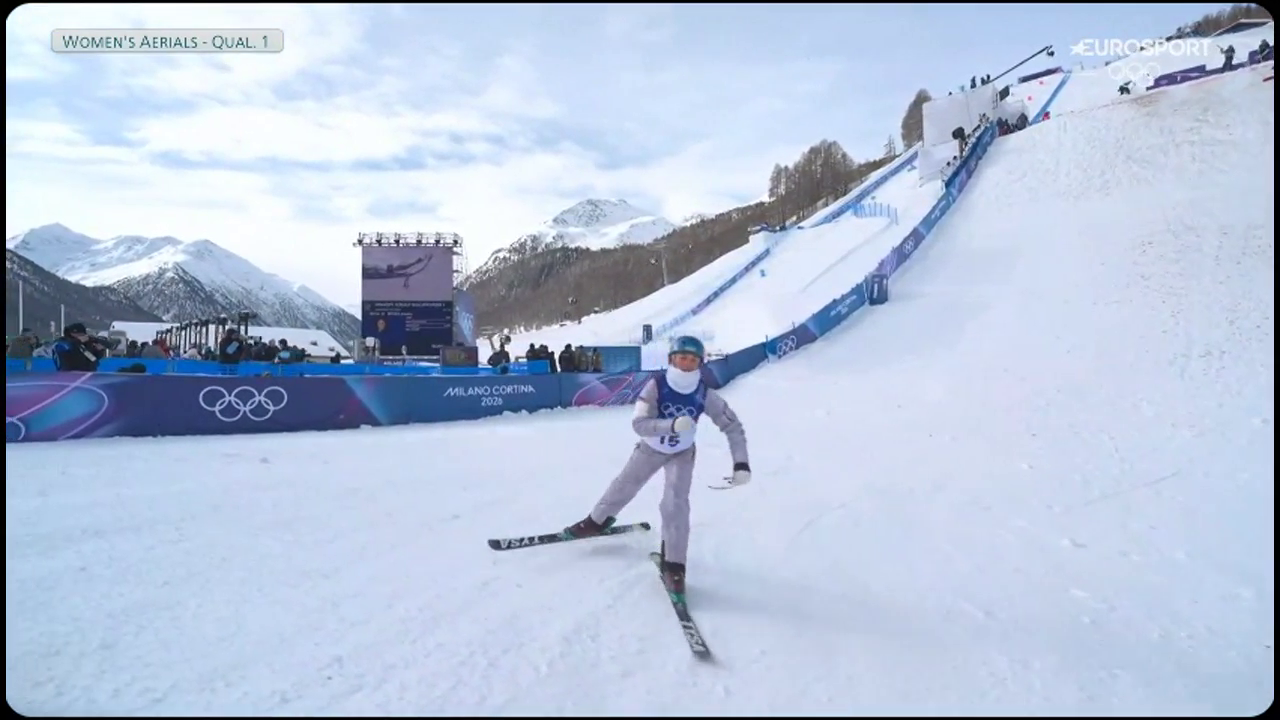 Віцечемпіонка світу на Олімпіаді-2026 після стрибка показала "Слава ЗСУ!" Відео