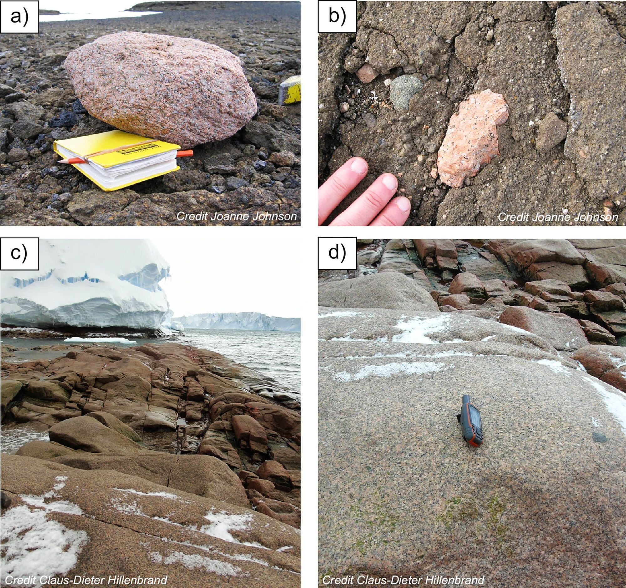 В Антарктиде нашли странные розовые камни: ученым удалось раскрыть их тайну