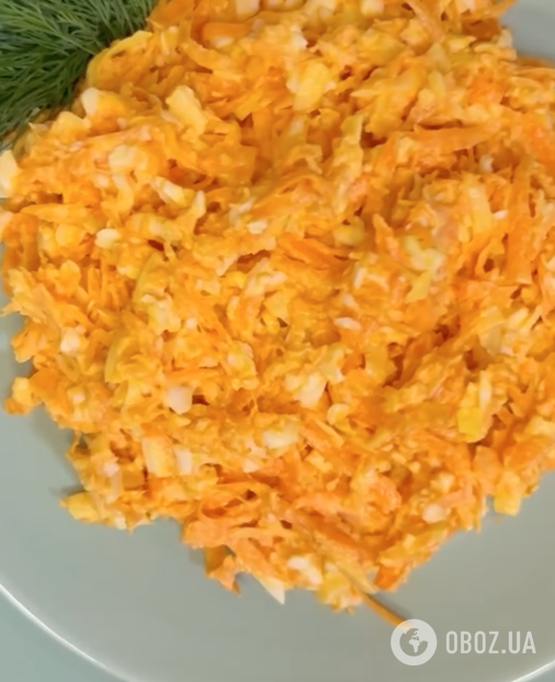 Корисний салат-намазка з моркви, сиру та яєць: готується страва 10 хвилин