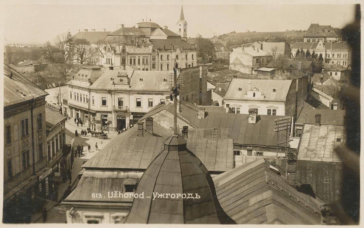 Ужгород в начале XX века: в сети показали атмосферное фото