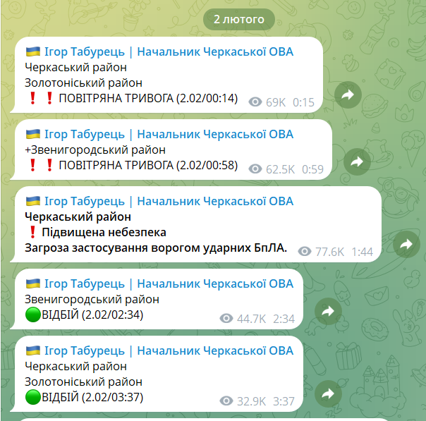 Оккупанты ударили по Черкассам и области: произошли пожары, пострадали четыре человека. Фото