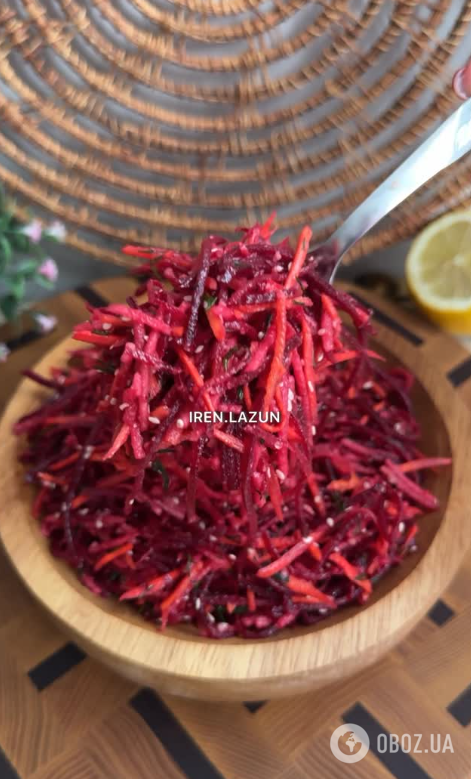 Полезный салат из моркови, свеклы и яблока: идеальное блюдо для периода авитаминоза