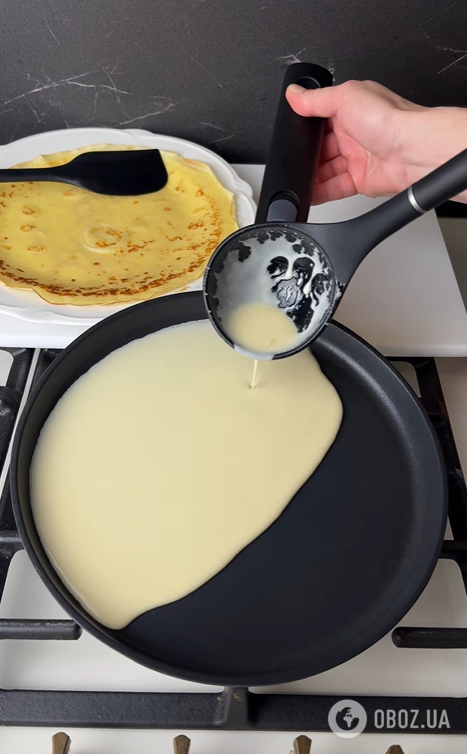 Идеальные тонкие блины на теплом молоке: не рвутся и получаются очень эластичными