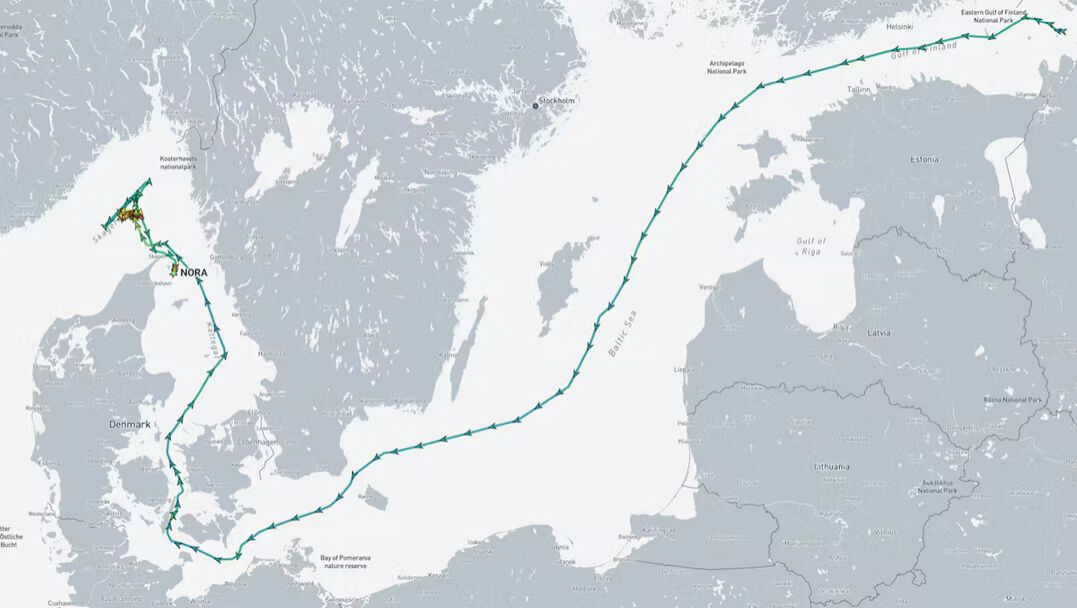 Данія затримала судно "тіньового флоту", яке курсувало між Росією і Іраном: що відомо