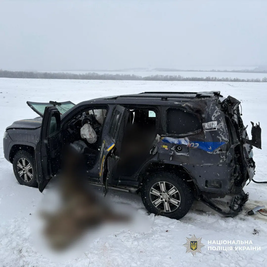 Російський дрон атакував евакуаційний підрозділ "Білі Янголи" на Харківщині: загинули двоє поліцейських. Фото