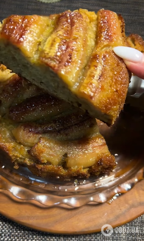 Рецепт перевернутого бананового пирога до чаю: готується елементарно