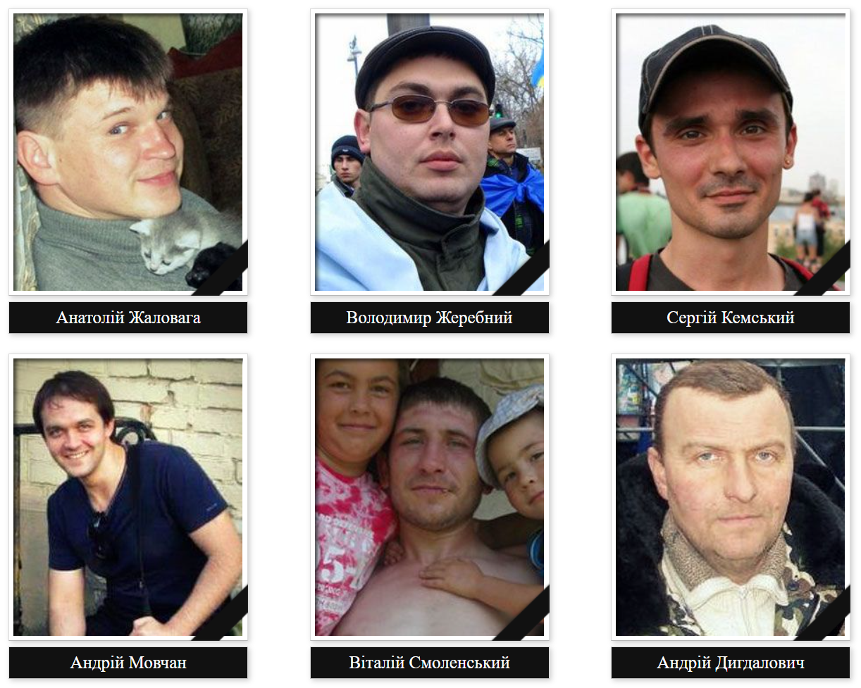 День памʼяті Героїв Небесної Сотні: хронологія подій і список імен