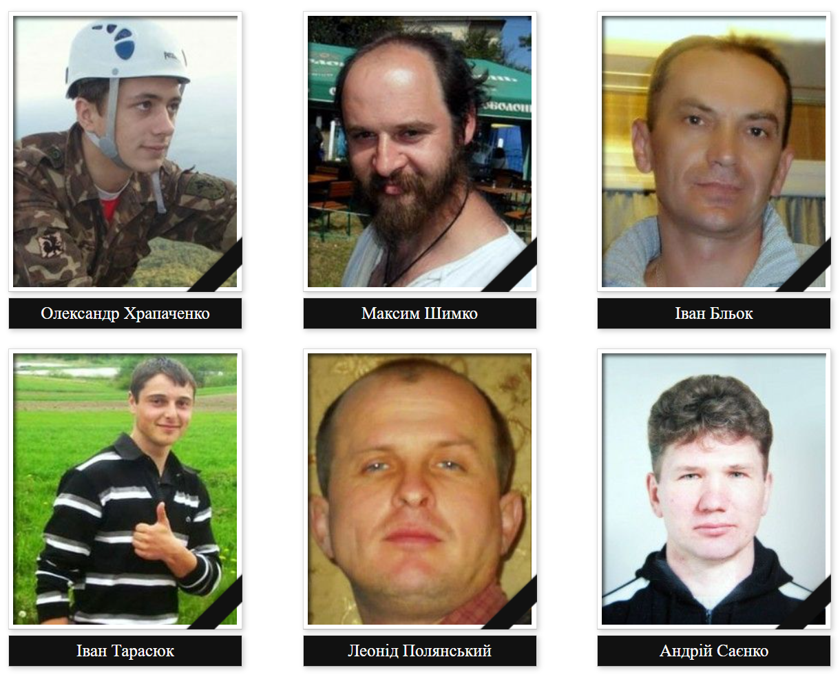 День памʼяті Героїв Небесної Сотні: хронологія подій і список імен