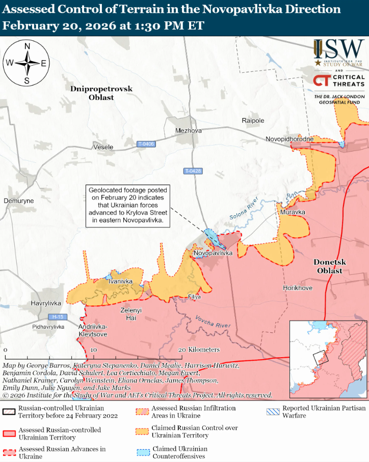 ЗСУ просунулися на Новопавлівському напрямку і дають бій поблизу Гуляйполя: карти ISW