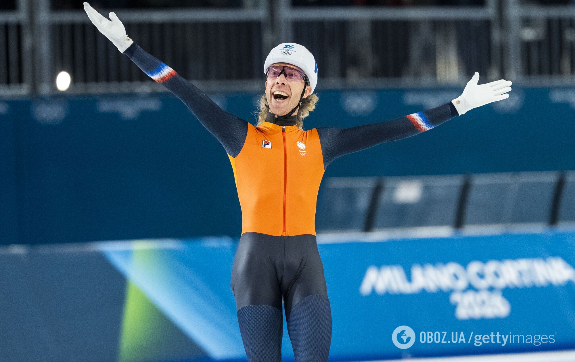 На ОІ-2026 ковзанярі відпустили суперника-"дідуся" на старті й не змогли потім наздогнати. Той виграв "золото". Відео