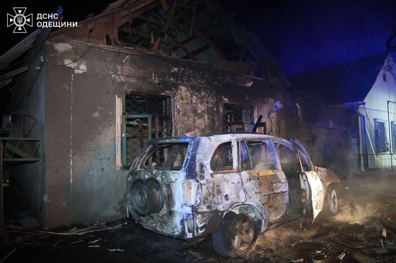 РФ атакувала дронами Одесу і область: є постраждалі, пошкоджено будинки та інфраструктуру. Фото