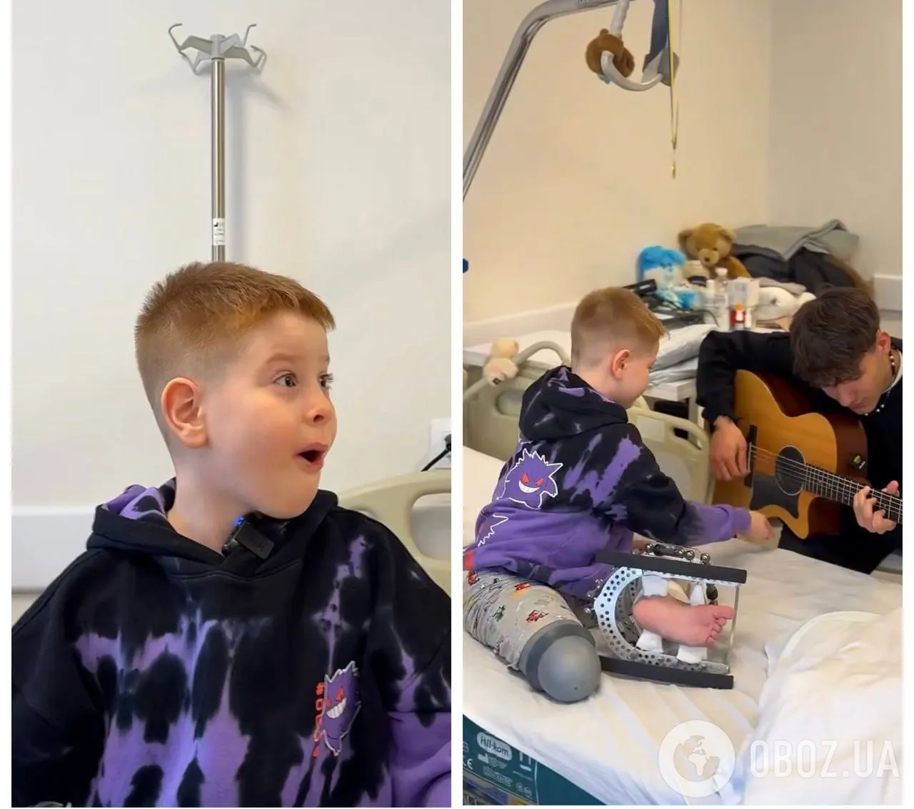 YAKTAK осуществил мечту маленького фаната, который потерял ногу из-за российского обстрела. Трогательное видео