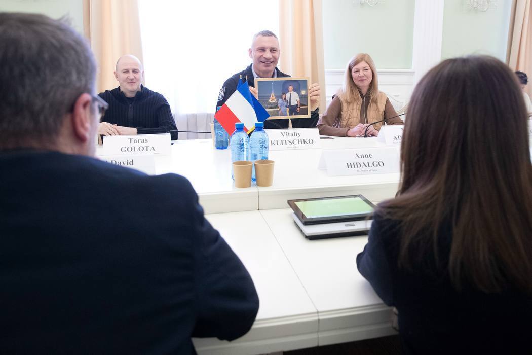Мер Парижа Анн Ідальго вшосте відвідала Київ за час повномасштабної війни, – Віталій Кличко розповів, яку допомогу отримала столиця
