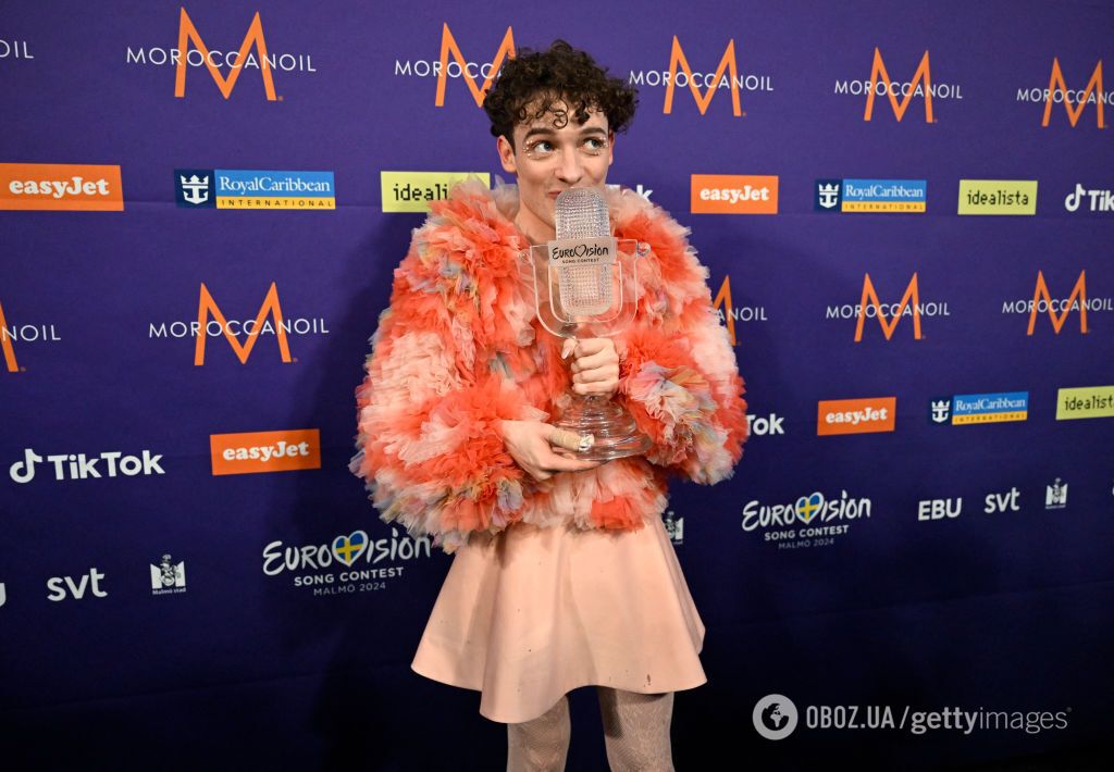 Зірки Євробачення 2024 відмовилися від перемоги? Nemo повернули розбитий кришталевий мікрофон на знак протесту проти Ізраїлю