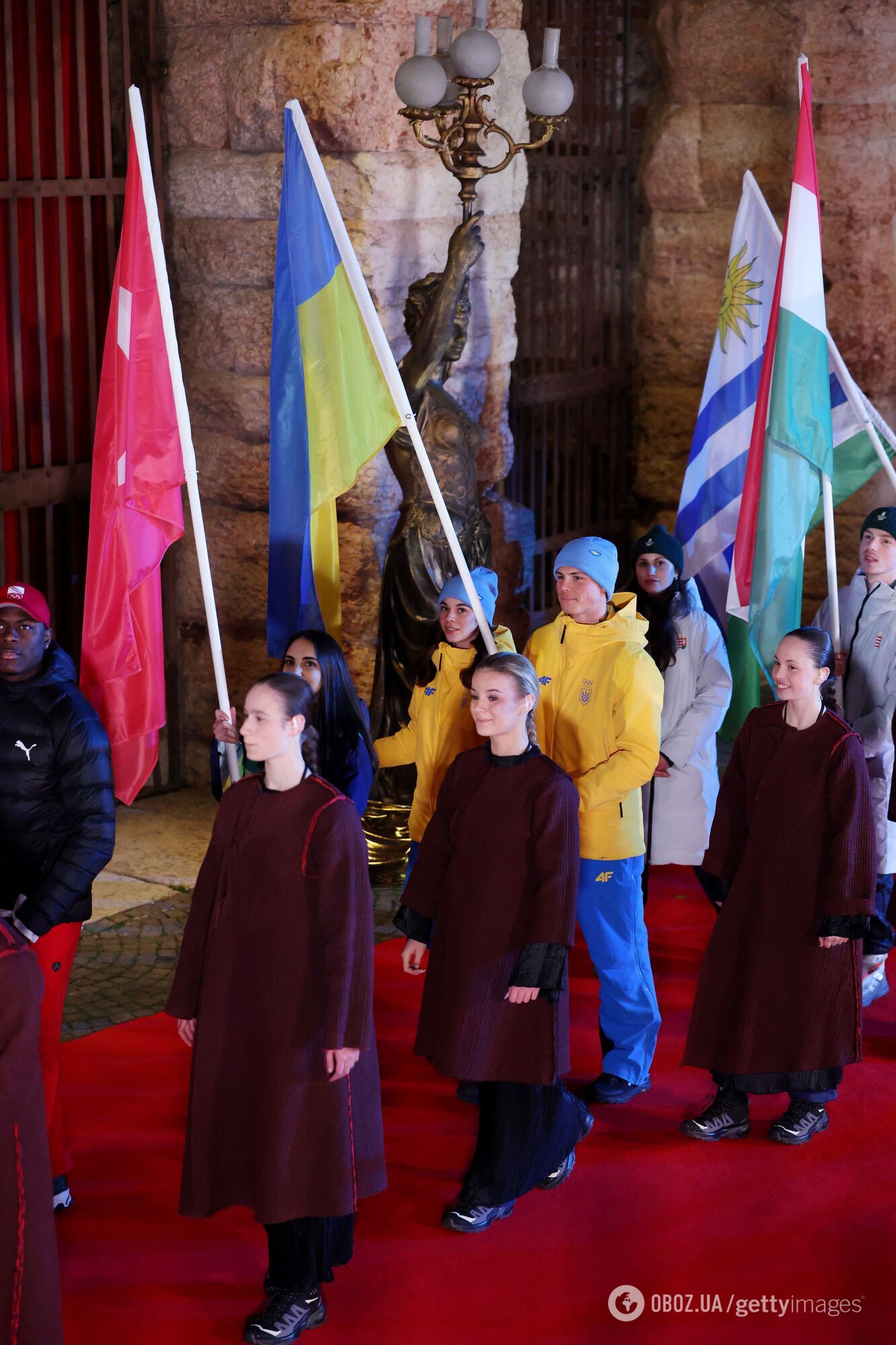 З'явилося відео зі збірною України на церемонії закриття Олімпіади-2026