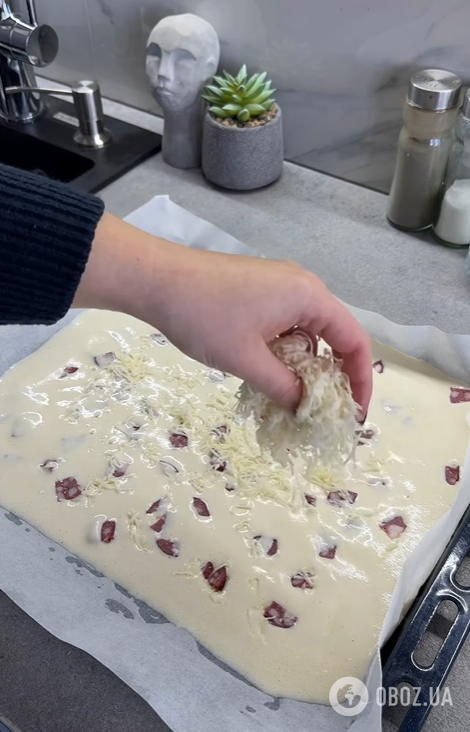 Сытная домашняя пицца из жидкого теста: готовится за считанные минуты