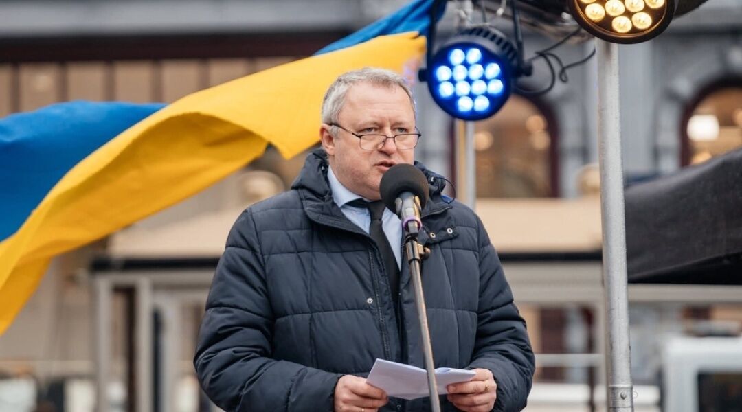 "Они защищают весь цивилизованный мир": в Амстердаме состоялся митинг к четвертой годовщине полномасштабного вторжения РФ в Украину