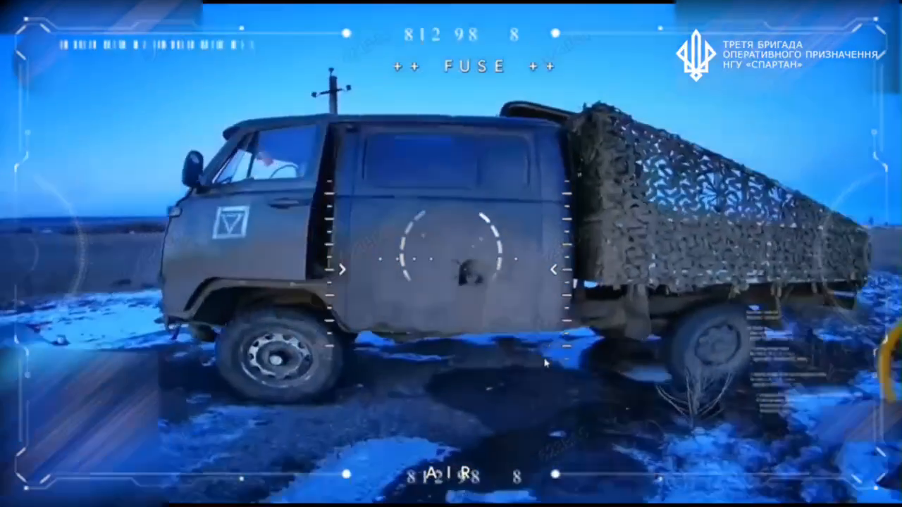 Не доехали до штурма: бойцы бригады "Спартан" уничтожили оккупантов вместе с транспортом. Видео